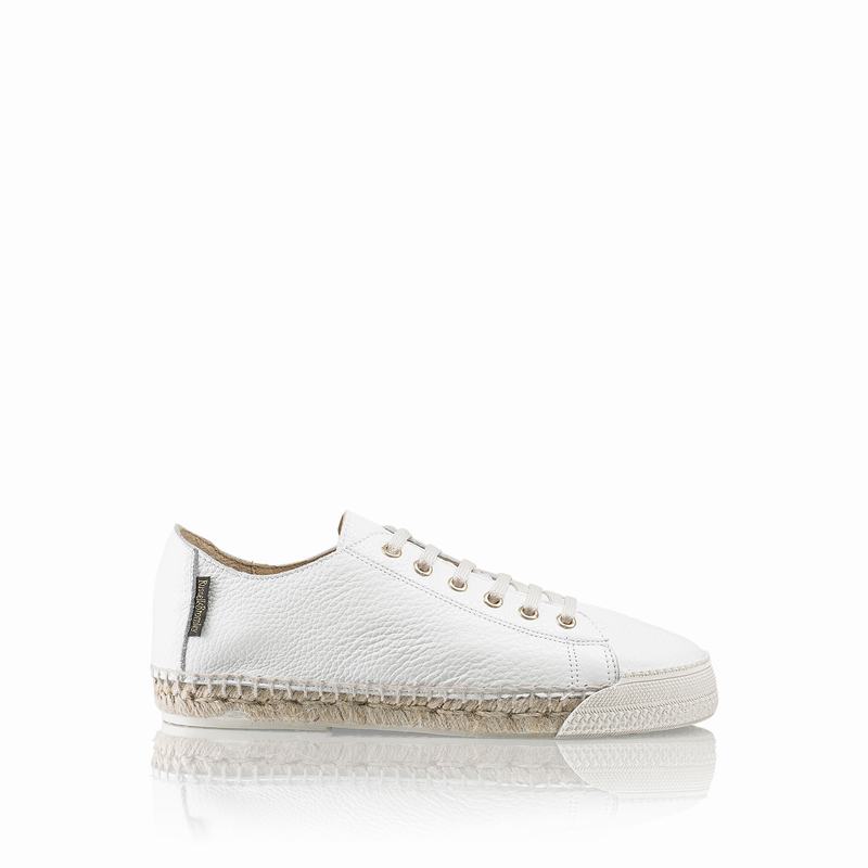 Russell And Bromley Sugar Rush Espadrillos Dame Hvide | XUQ7862FN