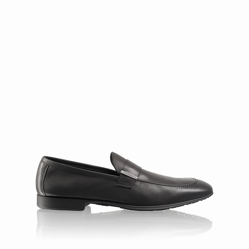 Russell And Bromley Wonder Mokkasiner Herre Sort | XWY5539TY