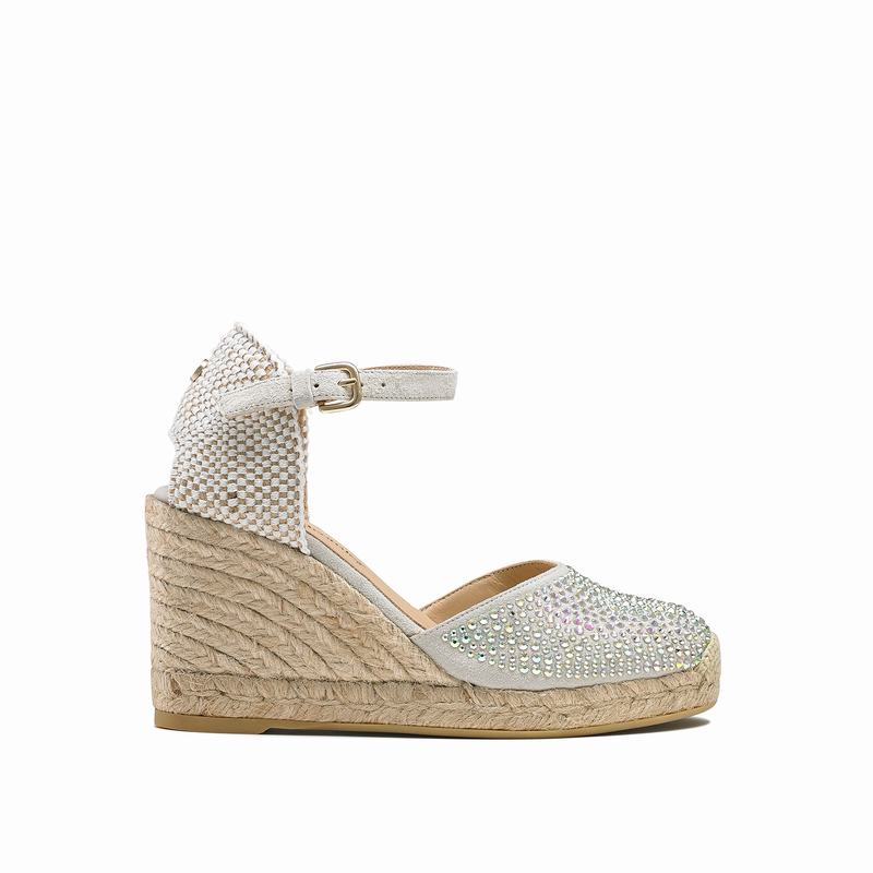 Russell And Bromley Zuccherohi Espadrillos Dame Brune | LJY4389ET